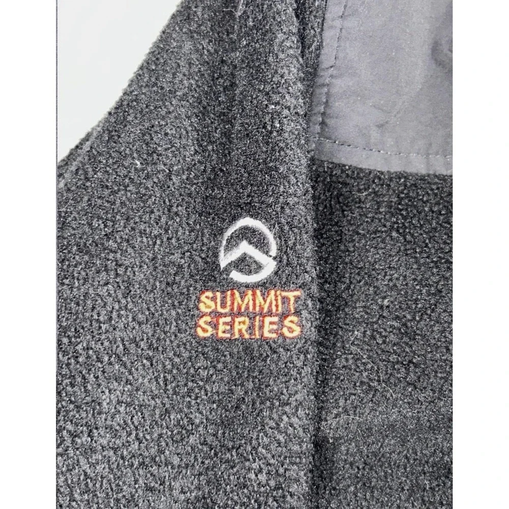 The North Face Summit Series Jacket Mens Small Black Fleece Core Windstopper